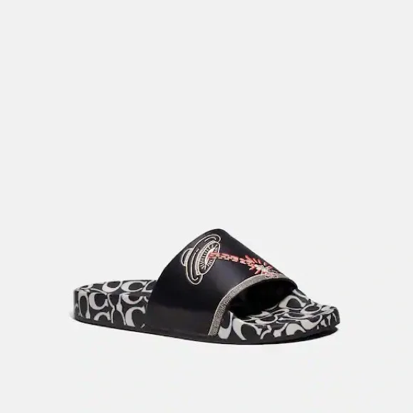 DISNEY MICKEY MOUSE X KEITH HARING SLIDE New Coach Disney Mickey Mouse X Keith Haring Sandal Shoe  main image 4